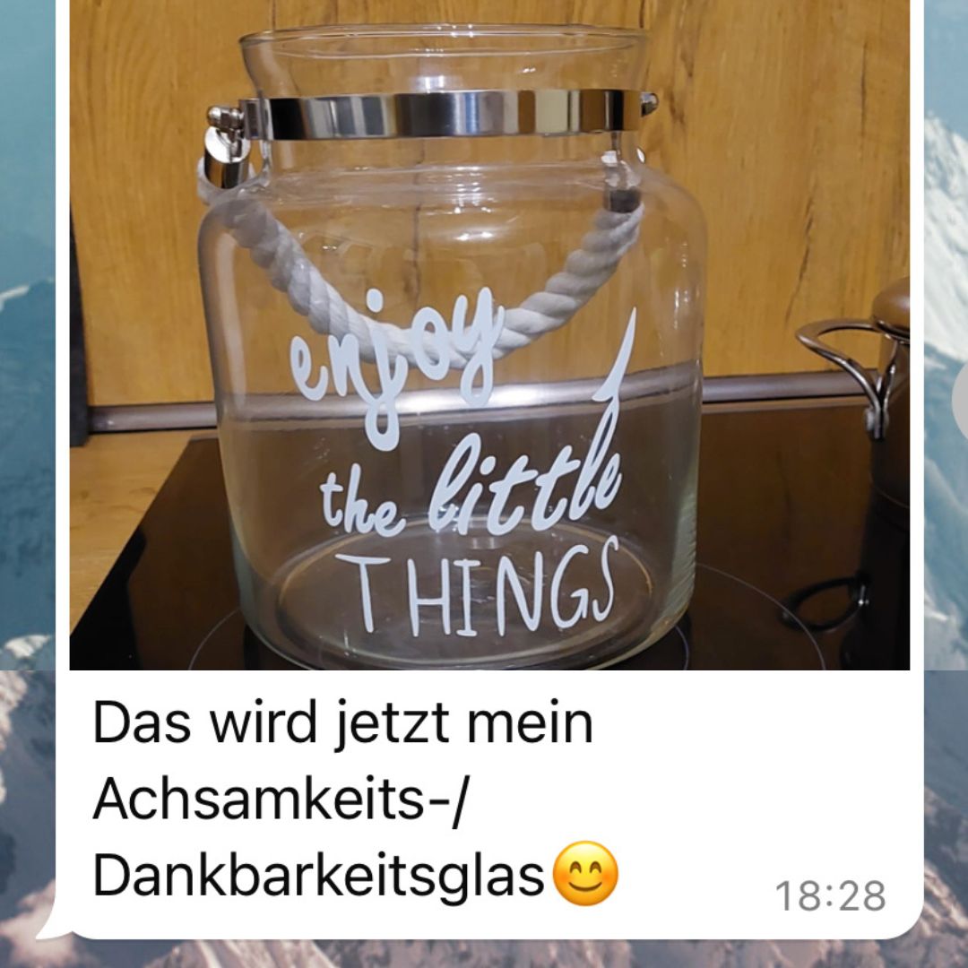 Katharina Holch - Jahresrückblick 2025 - Dankbarkeitsglas